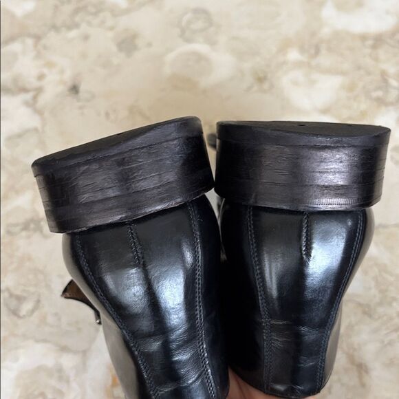 Loake Cromwell Collection Made in England Monk Strap Leather Ankle Boots - Picture 10 of 12